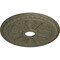 Ekena Millwork Bristol Ceiling Medallion (Fits Canopies up to 3 7/8"), 23 1/2"OD x 3 7/8"ID x 1"P, Spartan Stone CM23BISSF - alternate 2